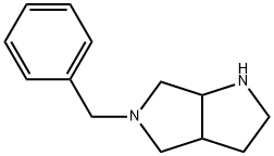 5-BENZYL-OCTAHYDRO-PYRROLO[3,4-B]PYRROLE Struktur