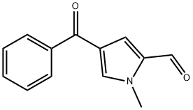 4-BENZOYL-1-METHYL-1H-PYRROLE-2-CARBALDEHYDE Struktur