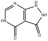 1H-Pyrazolo[3,4-d]pyrimidine-3,4(2H,5H)-dione Struktur