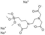 N-(三甲氧基硅丙基)乙二胺三乙酸鈉鹽, 128850-89-5, 結(jié)構(gòu)式