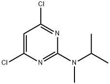 4,6-dichloro-N-isopropyl-N-MethylpyriMidin-2-aMine Struktur