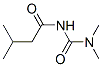 Butanamide,  N-[(dimethylamino)carbonyl]-3-methyl- Struktur