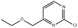 2-Chloro-4-ethoxymethyl-pyrimidine Struktur