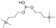 Phosphorous acid bis(3-trimethylsilylpropyl) ester Struktur