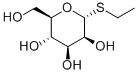 Ethyl-α-D-thio-mannopyranosid Struktur