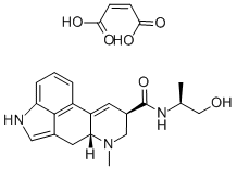 Ergonovine maleate Struktur