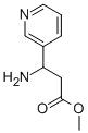 3-Amino-3-pyridin-3-yl-propionic acid methyl ester Struktur