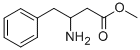 METHYL 3-AMINO-4-PHENYLBUTANOATE Struktur