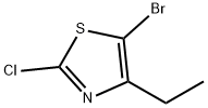 5-Bromo-2-chloro-4-ethylthiazole Struktur