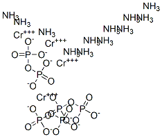 triamminechromium pyrophosphate Struktur