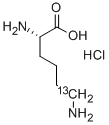 L-Lysine-6-13C  hydrochloride Struktur