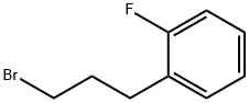 1-(3-BROMO-PROPYL)-2-FLUORO-BENZENE Struktur