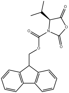 FMOC-L-VALINE N-CARBOXY ANHYDRIDE Struktur