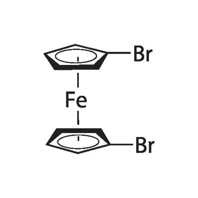 1,1'-DIBROMOFERROCENE Structure