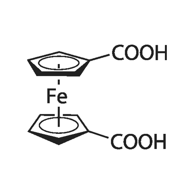 1,1'-FERROCENEDICARBOXYLIC ACID Structure