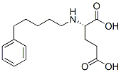 5-phenylpentylglutamic acid Struktur