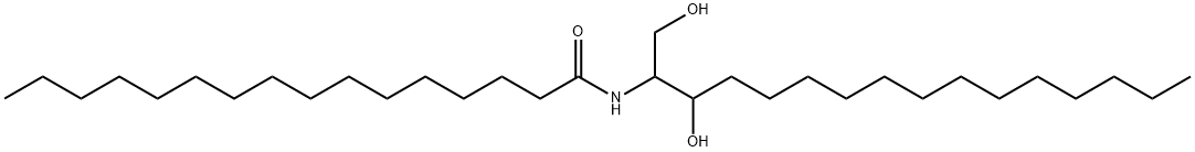 PALMITAMIDOHEXADECANEDIOL Struktur