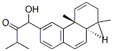 Ethanone, 1-(4bS,8aS)-4b,5,6,7,8,8a,9,10-octahydro-2-hydroxy-4b,8,8-trimethyl-1-(1-methylethyl)-3-phenanthrenyl- Struktur