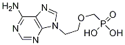 [[2-(6-aMino-9H-purin-9-yl)ethoxy]Methyl]phosphonic acid Struktur