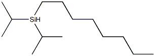 DIISOPROPYLOCTYLSILANE Struktur