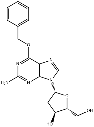 O(6)-benzyl-2'-deoxyguanosine Struktur