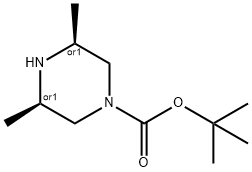 1-BOC-3,5-DIMETHYL-PIPERAZINE Struktur