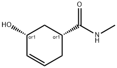 3-Cyclohexene-1-carboxamide,5-hydroxy-N-methyl-,cis-(9CI) Struktur