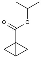 Bicyclo[1.1.0]butane-1-carboxylic acid, 1-methylethyl ester (9CI) Struktur