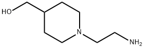 [1-(2-氨基乙基)-4-哌啶基]甲醇 結(jié)構(gòu)式