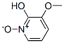 2-Pyridinol,3-methoxy-,1-oxide(9CI) Struktur