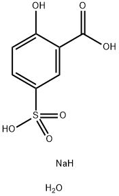 SODIUM SULFOSALICYLATE DIHYDRATE Struktur