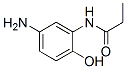 Propanamide,  N-(5-amino-2-hydroxyphenyl)- Struktur