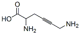 2,6-Diamino-4-hexynoic acid Struktur