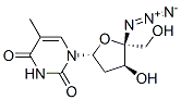 4'-azidothymidine Struktur