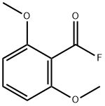 Benzoyl fluoride, 2,6-dimethoxy- (9CI) Struktur