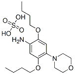 2,5-dibutoxy-4-morpholin-4-yl-aniline sulfate Struktur