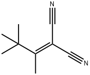 2-(1,2,2-TRIMETHYLPROPYLIDENE)MALONONITRILE Struktur