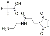 N-(2-aMinoethyl)-3-(2,5-dioxo-2,5-dihydro-1H-pyrrol-1-yl)propanaMide 2,2,2-trifluoroacetate Struktur