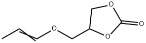 4-(1-PROPENYLOXYMETHYL)-1,3-DIOXOLAN-2-ONE Struktur