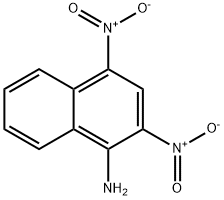 1-NaphthalenaMine, 2,4-dinitro- Struktur