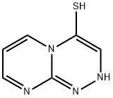 2H-Pyrimido[2,1-c][1,2,4]triazine-4-thiol Struktur