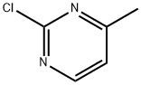 2-Chloro-4-methylpyrimidine Struktur