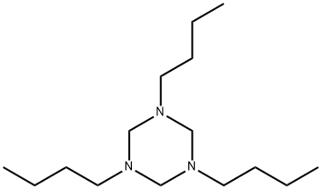 1,3,5-TRIBUTYLHEXAHYDRO-1,3,5-TRIAZINE Struktur