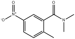 BenzaMide, N,N,2-triMethyl-5-nitro- Struktur