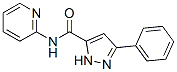 5-phenyl-N-pyridin-2-yl-2H-pyrazole-3-carboxamide Struktur