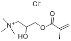 (2-HYDROXY-3-METHACRYLOXYPROPYL) TRIMETHYLAMMONIUM CHLORIDE Struktur