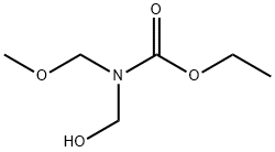 ethyl (hydroxymethyl)(methoxymethyl)carbamate Struktur