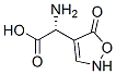 4-Isoxazoleaceticacid,alpha-amino-2,5-dihydro-5-oxo-,(R)-(9CI) Struktur