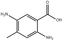 2,5-Diamino-4-methylbenzoic acid Struktur