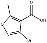 4-Isoxazolecarboxylicacid,3-bromo-5-methyl-(9CI) Struktur